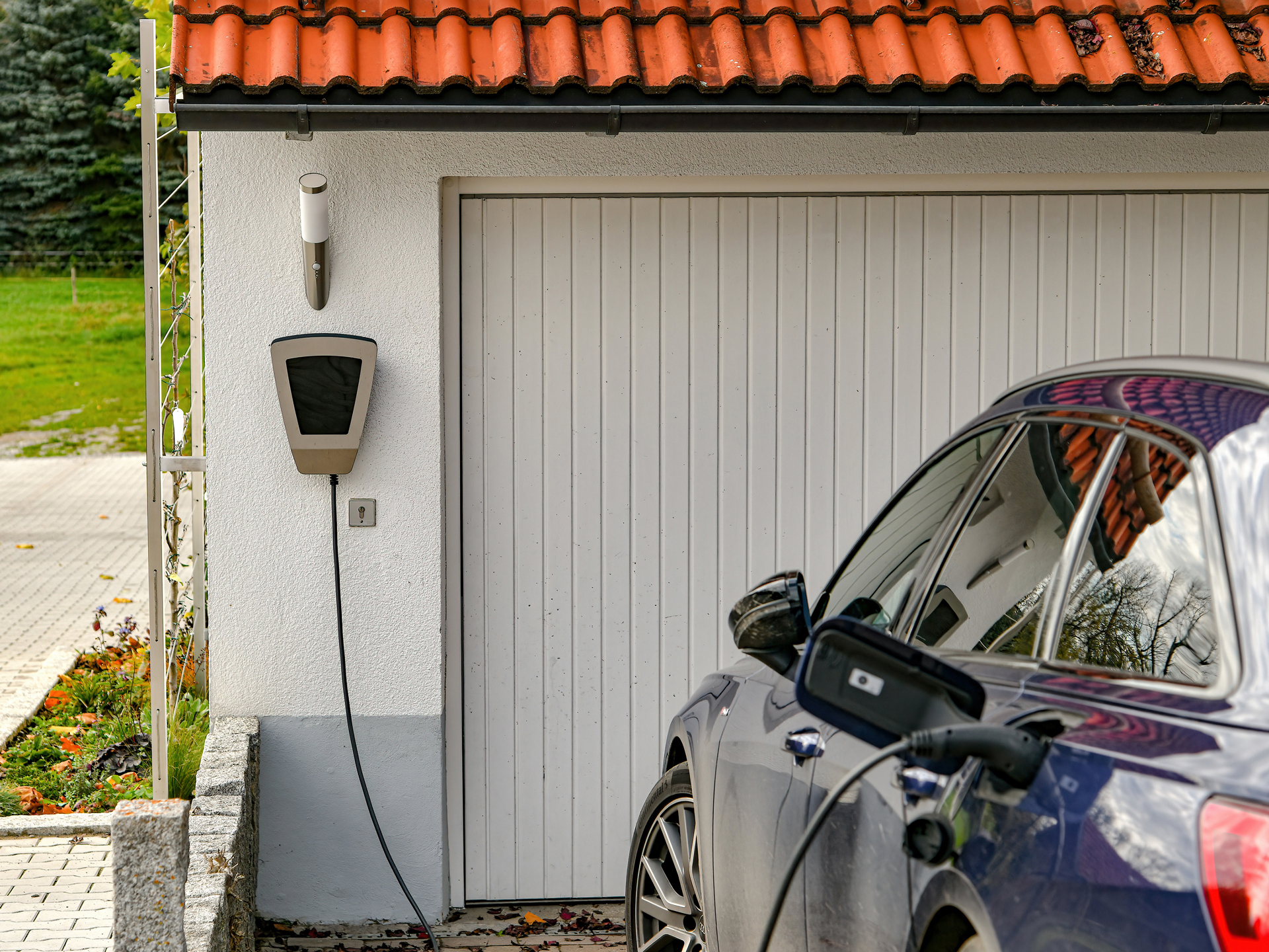 Image of car charging